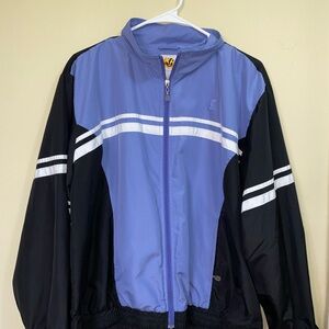 afi vintage Blue and Black Track Jacket with pants